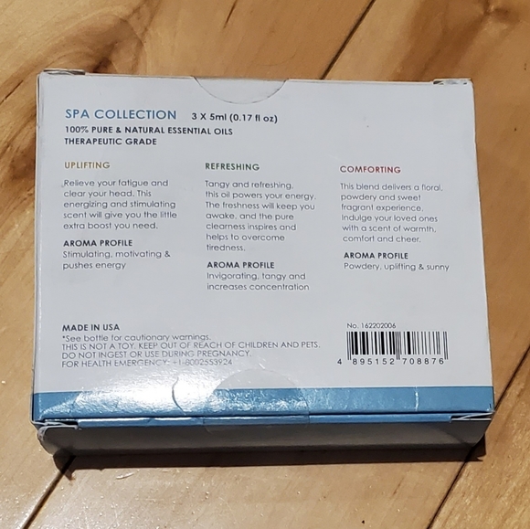 NEW Serene House Spa Collection (3 Pack Of Essential Oils) - Picture 2 of 2